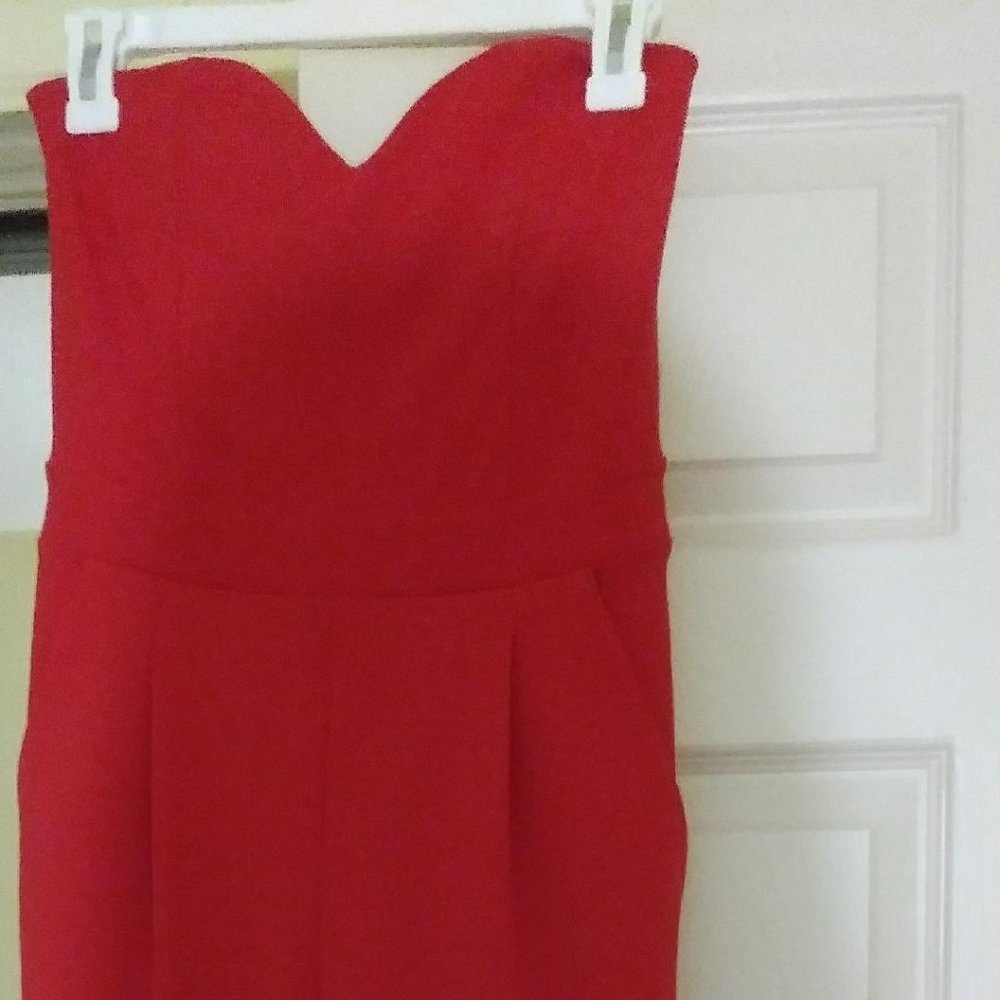 Express Red Jumpsuit (NWOT)